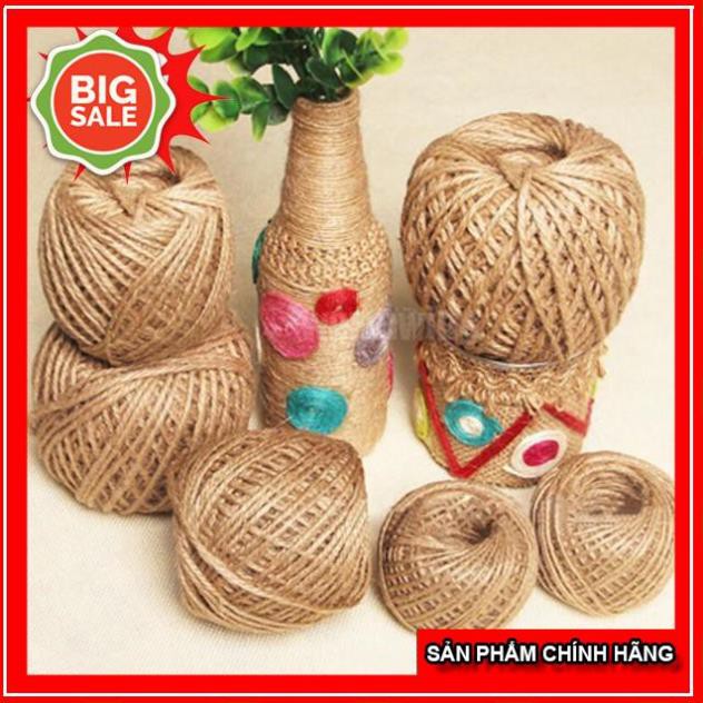 ( XẢ HÀNG - GIÁ SỐC ) Cuộn Dây Gai, Dây Thừng Gai, Dây Đay Buộc, Trang Trí Đồ Dùng