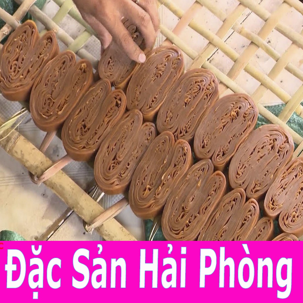 Bánh Đa Cua Hải Phòng -Mỳ Gạo Dặc Sản Hải Phòng Túi 500g- 1kg