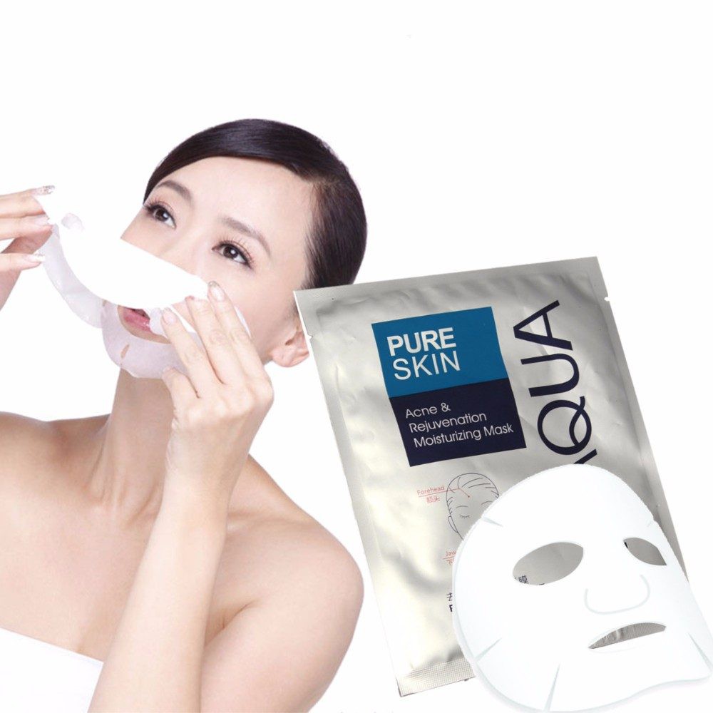 Lẻ 01 Miếng giảm Mụn Đỏ Mask Pure Skin Bioaqua