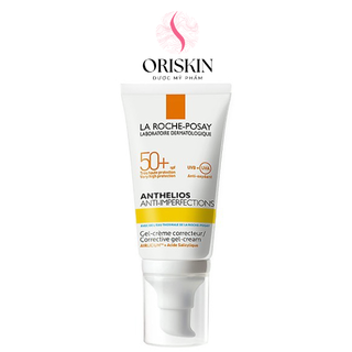 La Roche Posay Chính Hãng- Kem Chống Nắng Dành Cho Da Dầu, Dễ Nổi Mụn La Roche-Posay Anthelios Anti-Imperfection 50ml