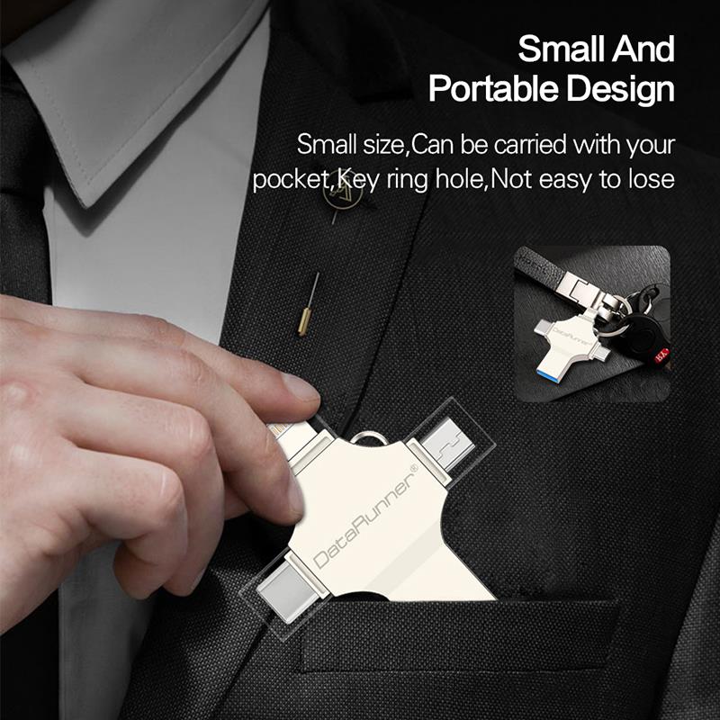Usb 3.0 1tb 4 Trong 1 Cho Iphone Xs Android Pc | BigBuy360 - bigbuy360.vn