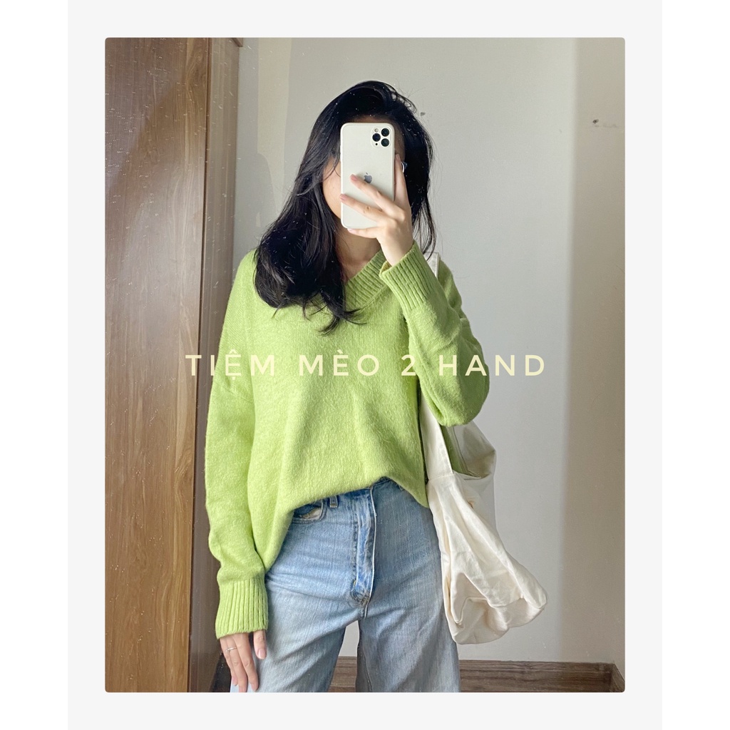 Áo len cổ lọ, áo len nữ form oversize, áo len dáng rộng tay cánh dơi Mã AL10
