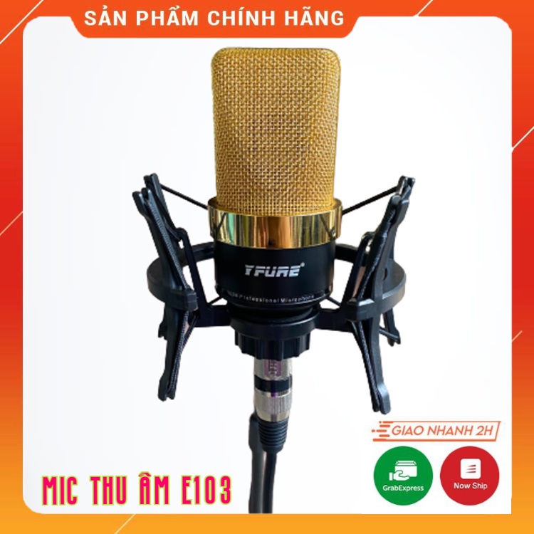 Micro Thu Âm E103 Phiên Bản Giới Hạn . Kiểu Dáng Cực Đẹp Trẻ Trung , Độ Nhạy Cao , Dễ Dàng Sử Dụng . Bảo Hành 12 Tháng