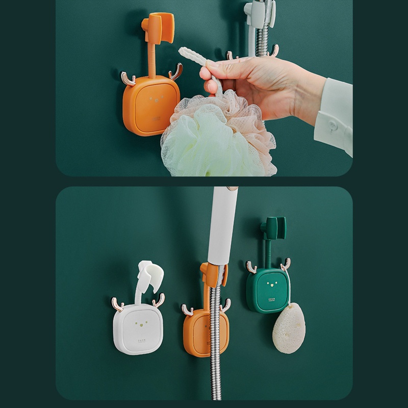 Giá Đỡ Vòi Hoa Sen Gắn Tường Tự Dính Tiện Dụng