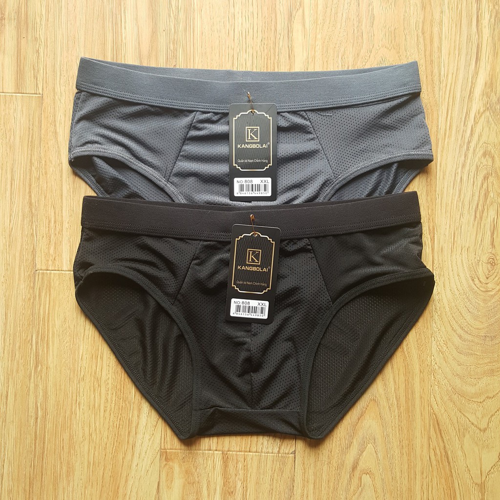 Quần sịp chéo cotton thông hơi cho nam, quần lót nam