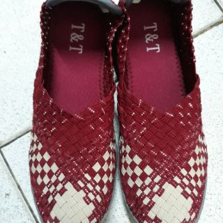 Giày nữ thun, đế cao su, siêu mềm, siêu êm