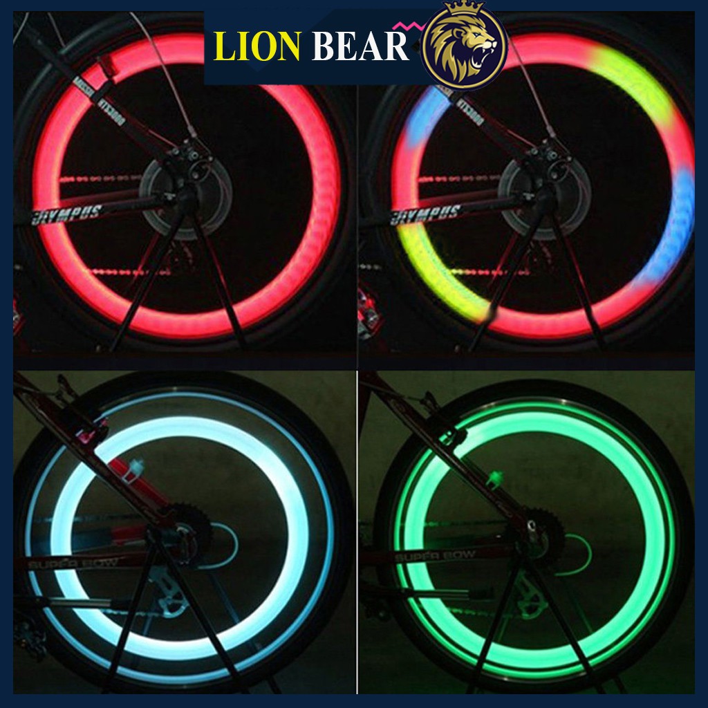 Đèn LED Xe Đạp, Đèn LED Trang Trí Xe DLX02 - Lion Bear