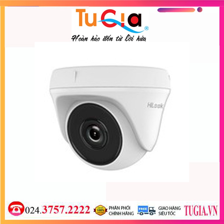 Camera giám sát HiLook bán cầu THCT120C Hàng chính hãng