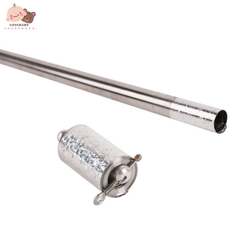 [HOT]Elastic Telescopic Rod Professional Magician Stage Performance Steel Metal