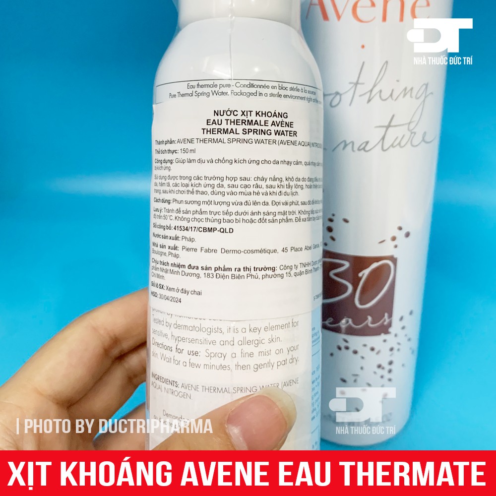 Xịt khoáng Avene - THERMAL SPRING WATER AVÈNE