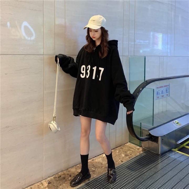 [CÓ BIG SIZE] Áo Hoodie Dáng Váy  Ulzzang Nữ Tay Bồng Phong Cách Hàn Quốc HD64 - Liti shop