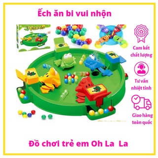 Đồ chơi Ếch ăn bi 4 người chơi vui nhộn- Đồ chơi rèn luyện kỹ năng phản xạ cho bé