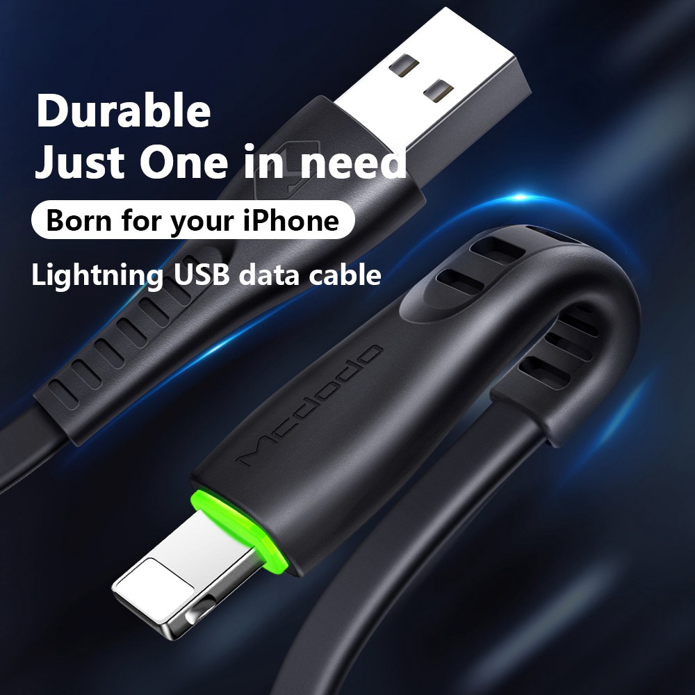 Mcdodo USB Cable for iPhone XS Max XR X 8 7 6s Plus iPad i IOS 12 USB Cable Phone Charger Data Cord 2A Fast Charge Cable