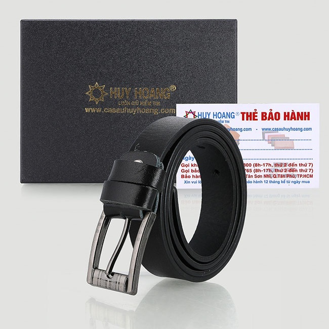 Dây thắt lưng nữ Huy Hoàng bát gài 2,5P màu da bò, đen, nâu HP5147-48-49