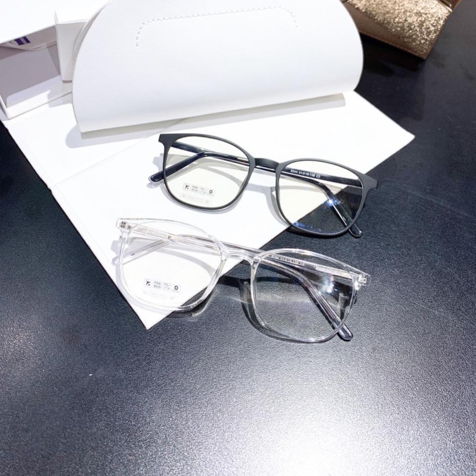 Mắt kính giả cận cao cấp gọng dẻo dành cho cả nam và nữ JJDR50 - Gọng kính cận không độ Hàn Quốc - Bảo hành 12 tháng