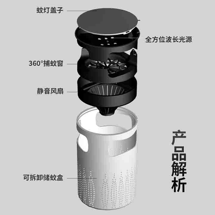 [SIÊU RẺ] Đèn Bắt Muỗi Thông Minh 2020 mã OR19