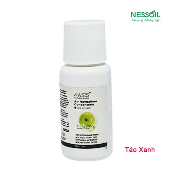 Tinh dầu xông phòng dịu nhẹ hương Táo Xanh 10ml, 30ml dùng với máy lọc không khí, máy khuếch tán & đèn xông tinh dầu