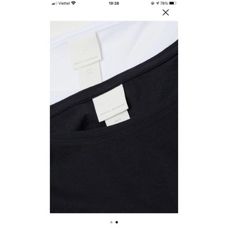Set 2 áo phông cổ tròn basic H & M