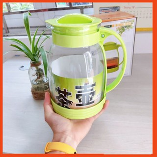 Ca Nước Thủy Tinh Màu Xanh LÁ, Bình Nước Thủy Tinh Đẹp.