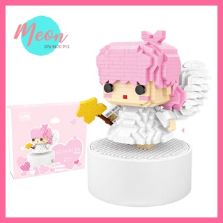 Miniblock lego Angel kèm hộp phát nhạc (950 pcs)