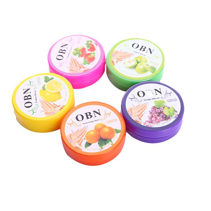 [32 tờ] Hộp tẩy sơn móng tay OBN mùi hoa quả - Axetol dạng hộp giấy siêu tiện dụng  🍉Duashop🍉