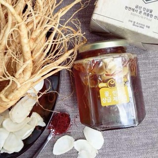 Sâm mật ong nhụy hoa nghệ tây Saffron Mama Chuê Hàn Quốc