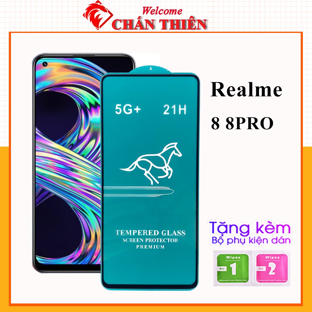 Cường lực realme 8 Pro 10 9 pro c21 c12 C21 C21Y C25 C25Y t 7 7i 8i 9i q2 q3 c35 c30 c33 5G full màn tổng hợp Kính [OG]