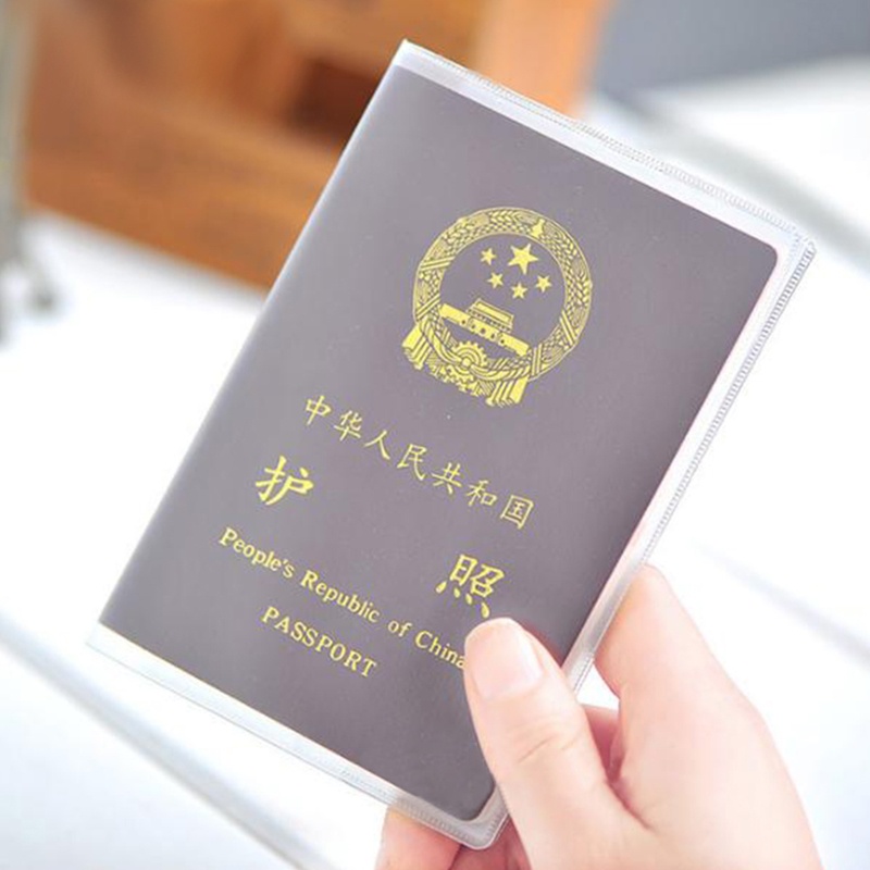 ✿ Vỏ Bọc Hộ Chiếu Du Lịch Trong Suốt