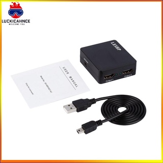 1080P V1.4 HDMI-compatible Splitter With Full Ultra 4K/2K And 3D Resolutions【QKC】
