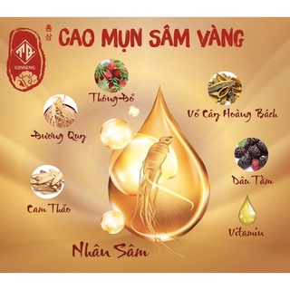 CAO MỤN SÂM VÀNG CHÍNH HÃNG