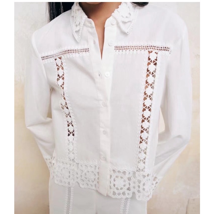 Bộ Áo Sơ Mi + Quần Short Thời Trang Mùa Hè Mới 4786050 4786053Áo Kiểu Thời Trang Thanh Lịch Cho Nữ
