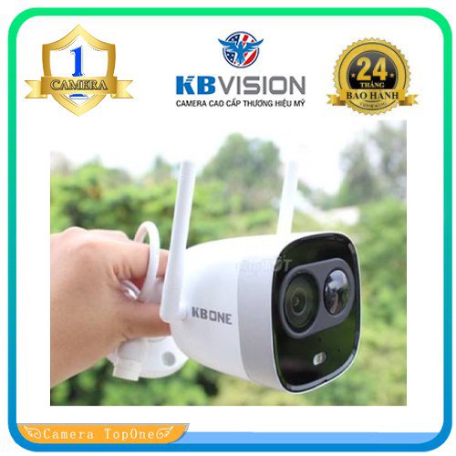 CAMERA QUAN SÁT IP WIFI KBONE KN-B41FL1 ĐỘ PHÂN GIẢI 4.0 MEGAPIXEL, FULL COLOR Chưa Có Đánh Giá 0