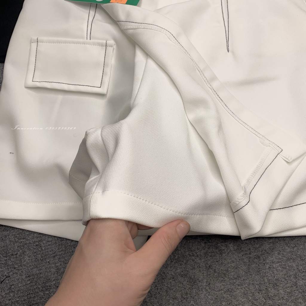 Quần short giả váy kiểu nữ cạp lệch BIGSIZE chất vải cao cấp co dãn tôn dáng TA-512