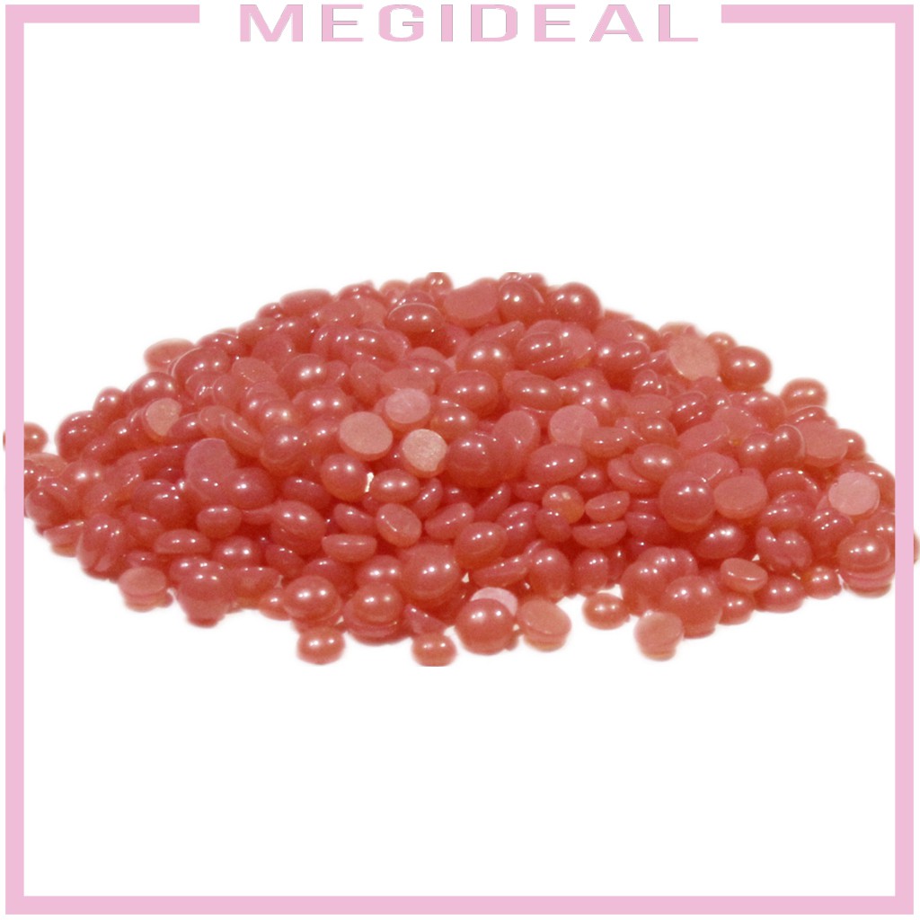 500g, Hard Wax Beans, Bikini Pearl Hot Waxing Beads Facial Hair Removal Depilatory for Arm Face Body Eyebrow Nose Leg