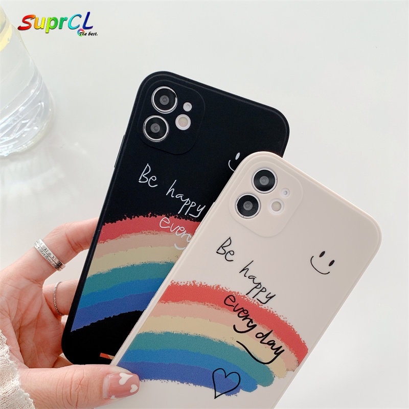 Ốp Điện Thoại Silicone Mềm Chống Sốc Cho iPhone 12 11 Pro Max XR XS Max X 7 8 plus
