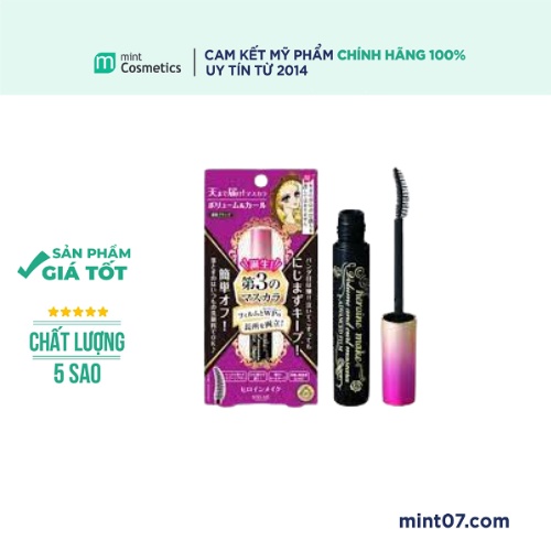 Mascara Kiss Me Heroine Volume & Curl Advanced Film (Màu Tím)