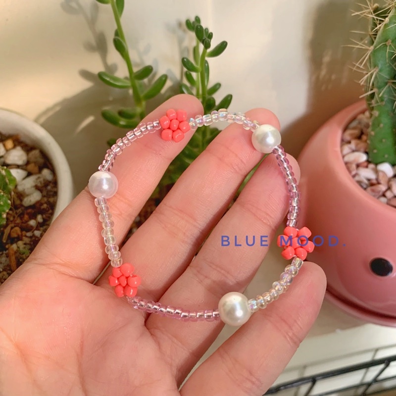 Vòng tay handmade hạt cườm Inspired Winter Aespa