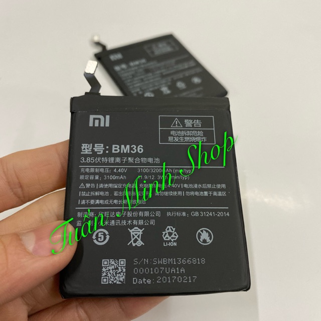 Pin Xiao-mi Mi 5S BM36
