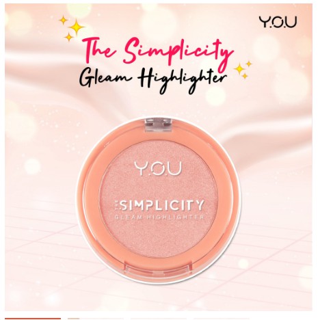 (hàng Mới Về) Phấn Bắt Sáng Y.o.u Đơn Giản Trang Điểm Chuyên Nghiệp