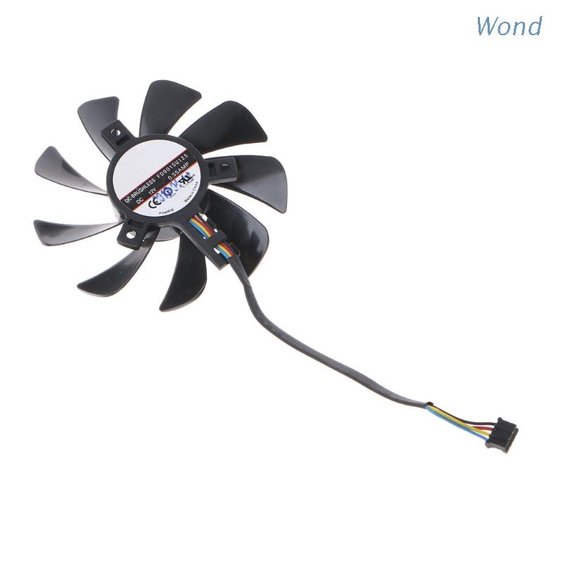 Quạt Tản Nhiệt Cho Máy Tính Màu Sapphire Hd7770 7750 Hd7970 Rx 580 Gtx560 Gtx 950 Vga Fan 85mm 1pc Fd9015U12S