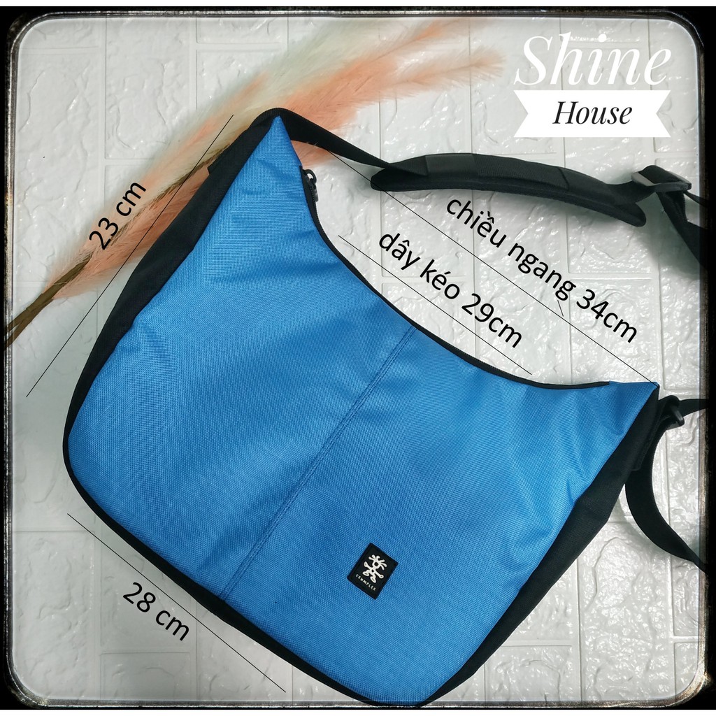 [Hàng Xuất Dư] Túi Đeo Chéo Du Lịch Thời Trang Nam Nữ Crumpler - Shine House