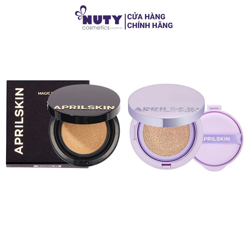 Phấn Nước Aprilskin Ultra Slim Cushion SPF50+/PA+++ (15g x 2)