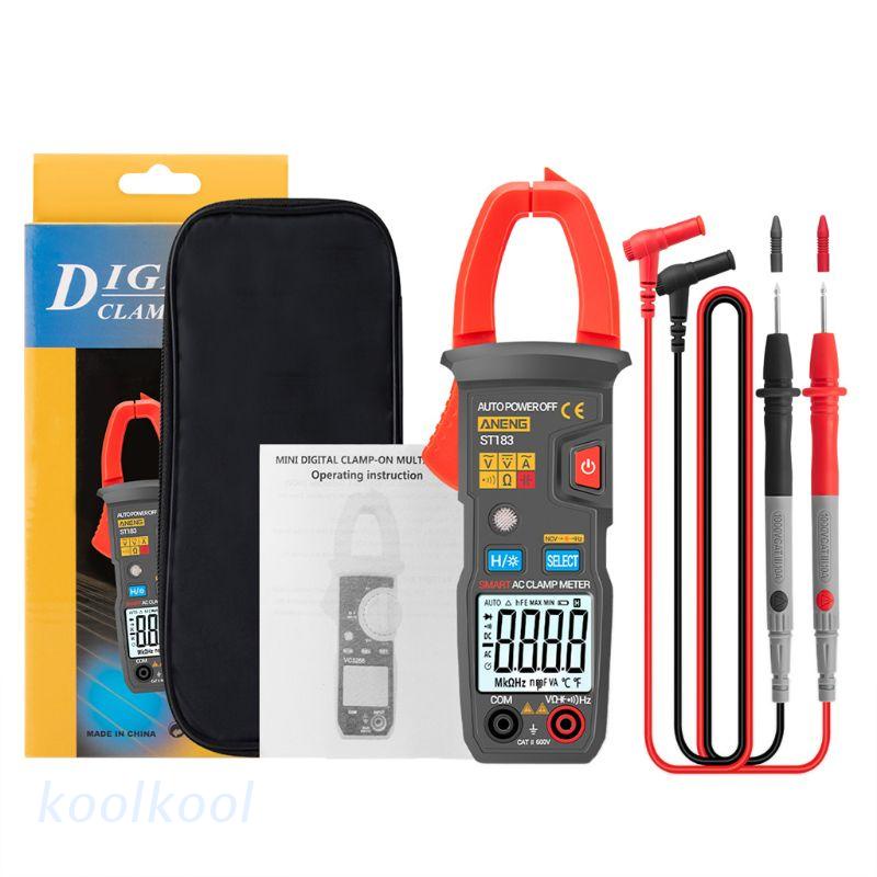 Kẹp Đo Dòng Điện Dc / Ac St181 6000 Counts Cho Xe Hơi
