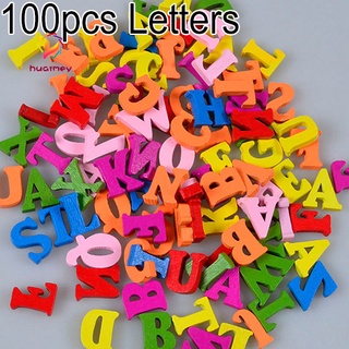 Set 100 khối gỗ chữ cái và số nhiều màu sắc