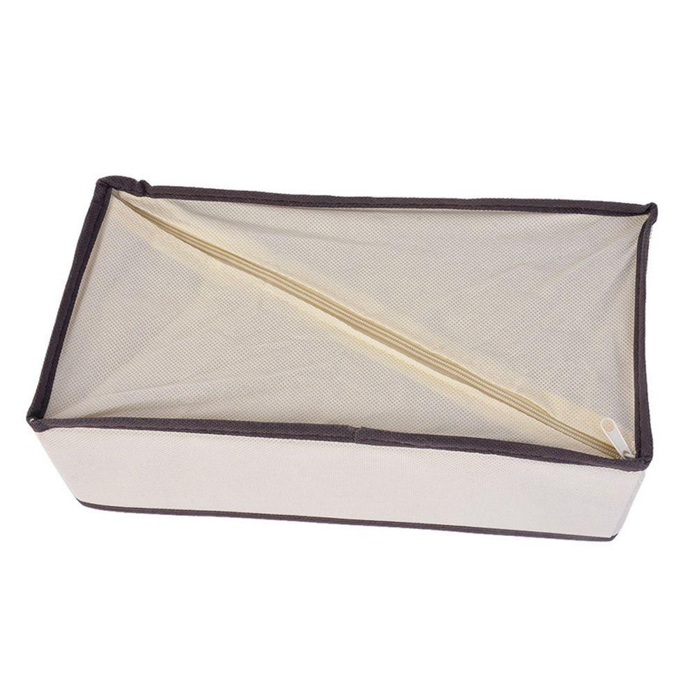 KUNHEV Set 1 / 4 Hộp Đựng Đồ Lót Bằng Vải Không Dệt Sắp Xếp Gọn Gàng Cho Nhà Ở