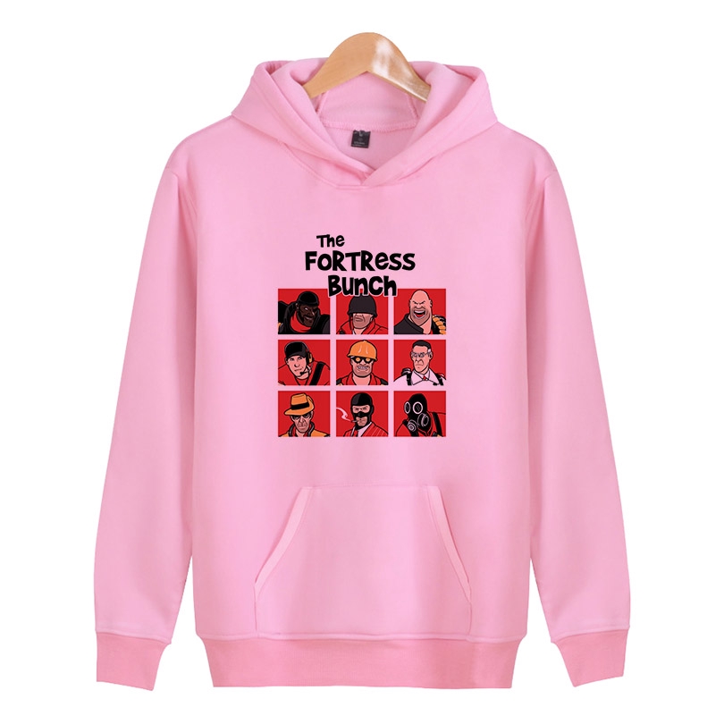 Áo Hoodie In Chữ Team Fortress Bunsh Thời Trang Mùa Thu 2018 Dành Cho Nam