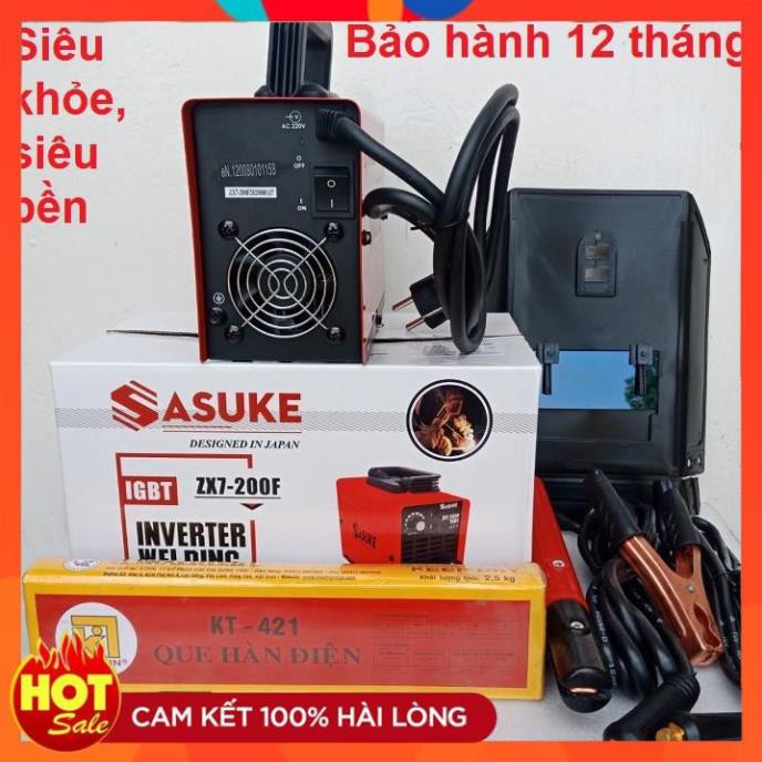 [Hàng Xịn]Máy Hàn Sasuke 200F trọng lượng máy 2,5kg