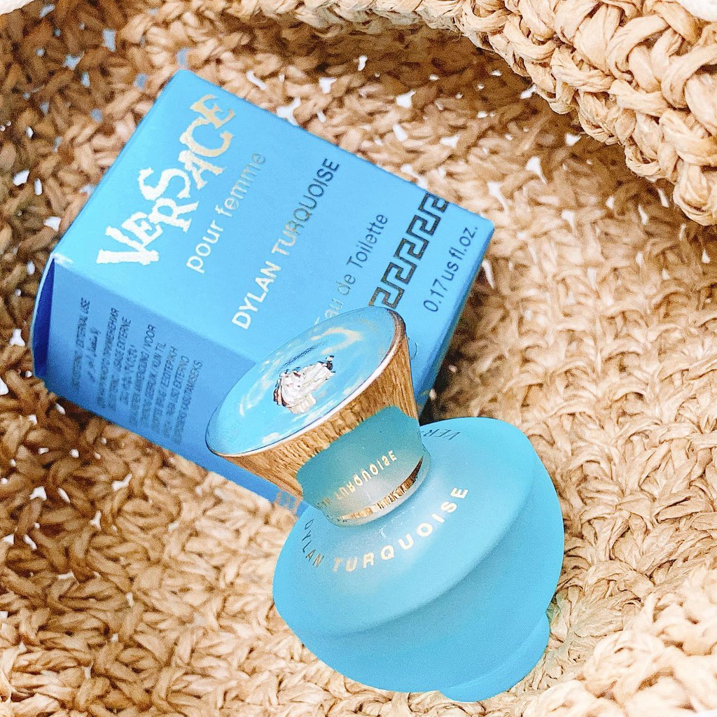 Giftset Nước hoa Veersace Pour Femme Dylan Turquoise 5ml Minisize