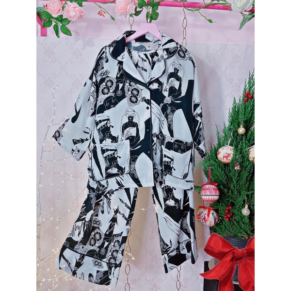 Đồ bộ cánh dơi cao cấp hình cô gái