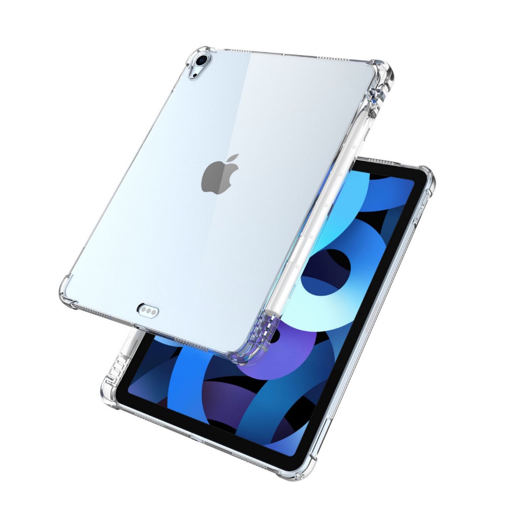 ốp ipad + Ngăn đựng bút silicon Chống Shock ốp Pro 11/10.5/Air 3/10.2 gen 7/8...MART CASE | BigBuy360 - bigbuy360.vn